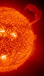 SOHO's EIT 304 Sun